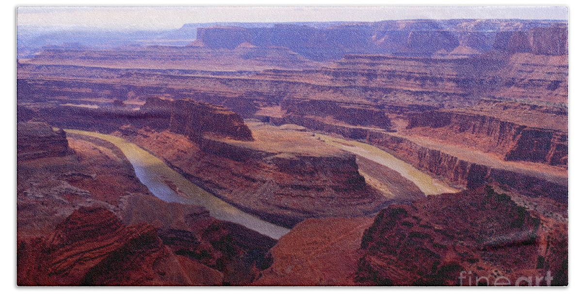 Dead Horse Point State Park Bath Towel featuring the photograph Dead Horse PT. by Benedict Heekwan Yang
