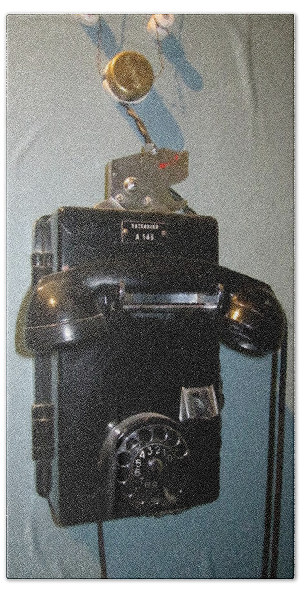 Telephone Hand Towel featuring the photograph Do you remember? by Rosita Larsson