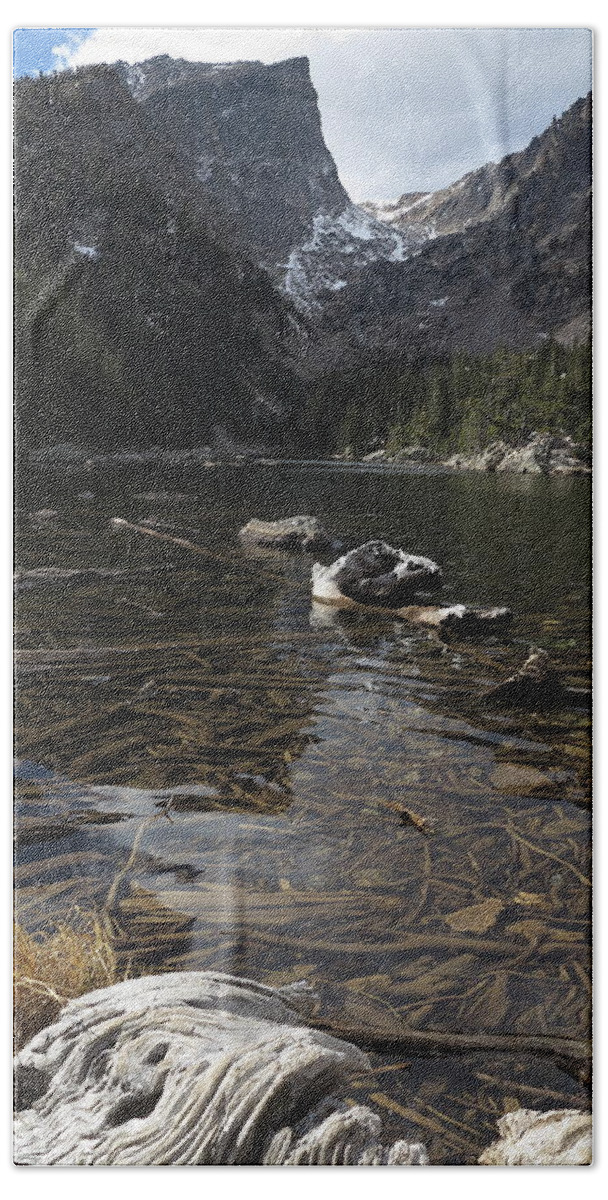 Lake Bath Towel featuring the photograph Dream Lake II by Jessica Myscofski