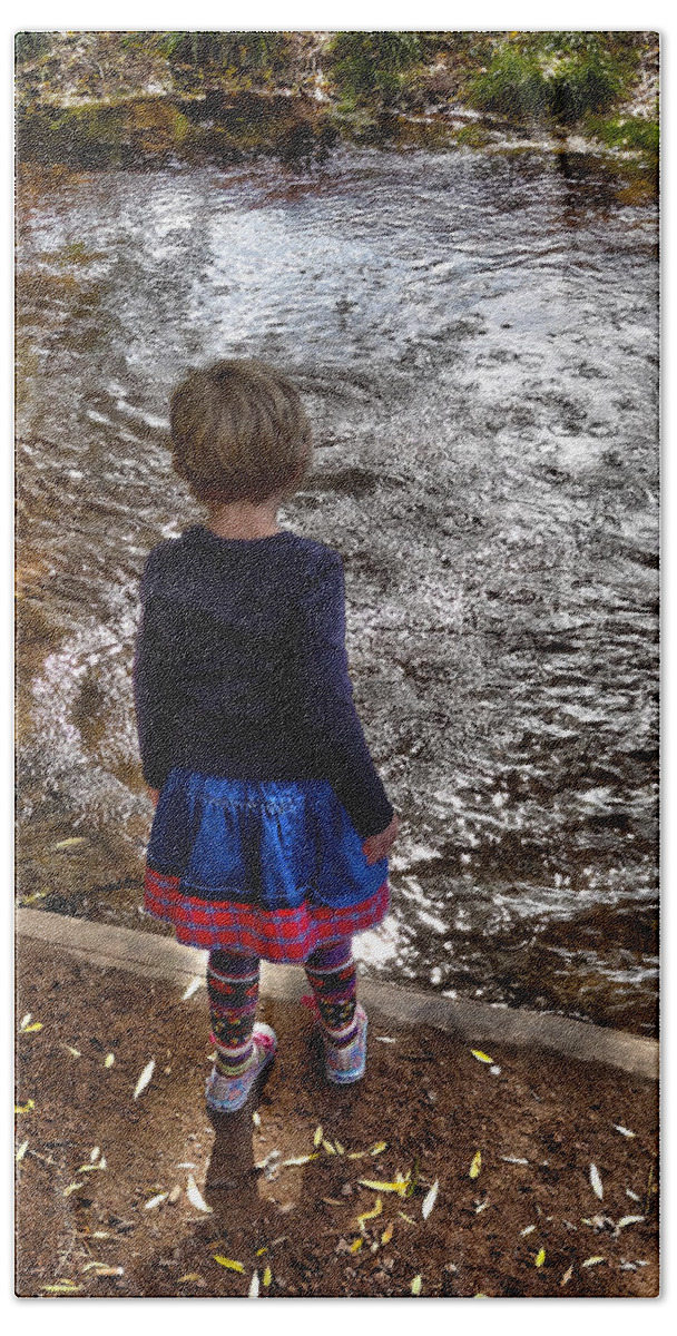 Small Child Bath Towel featuring the photograph Dreaming on Water					 by Lanita Williams