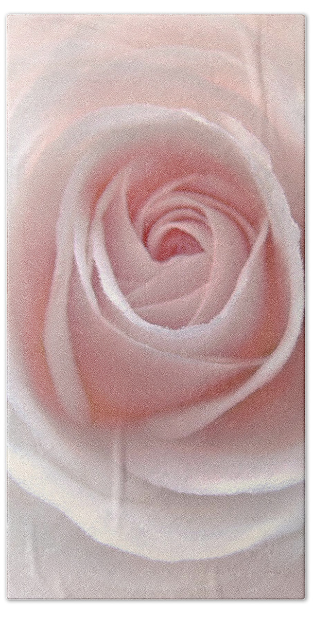 Rose Bath Towel featuring the photograph Everlasting Pink Rose Flower by Jennie Marie Schell
