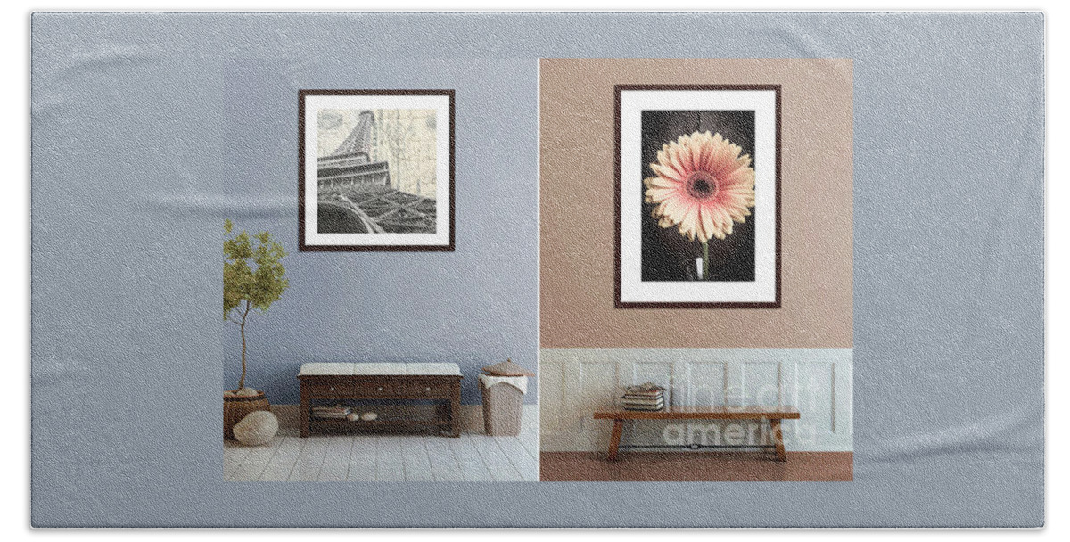 Art Bath Towel featuring the photograph Fine art photography in the home by Edward Fielding