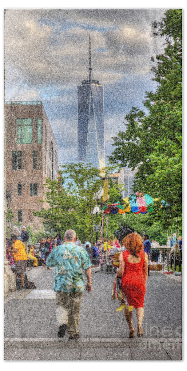 Wtc Hand Towel featuring the photograph Freedom by Rick Kuperberg Sr