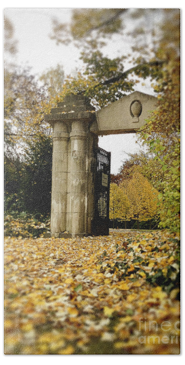 Monument Bath Towel featuring the photograph Gateway by Ivy Ho