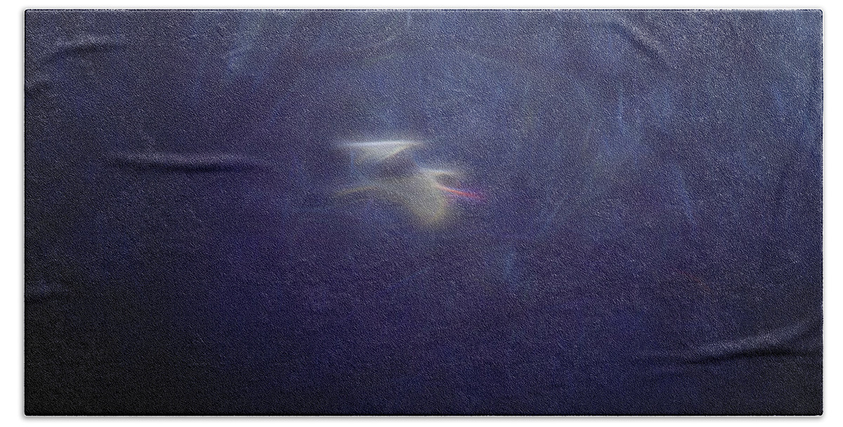 Wildlife Bath Towel featuring the digital art Ghost Light 1 by William Horden