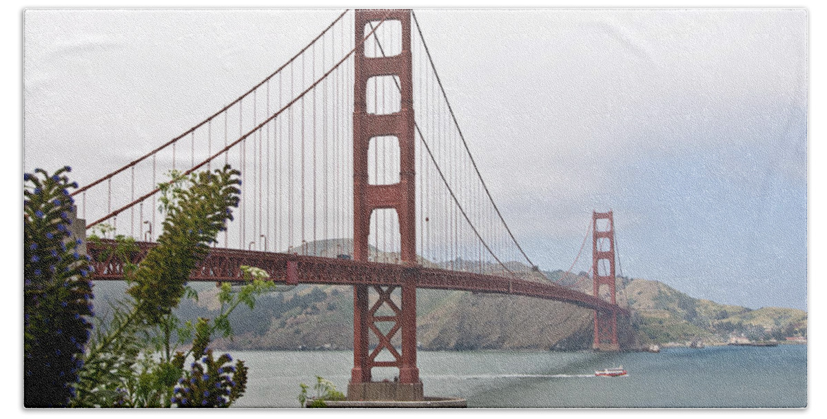 City Bath Towel featuring the photograph Golden Gate Bridge 3 by Shane Kelly