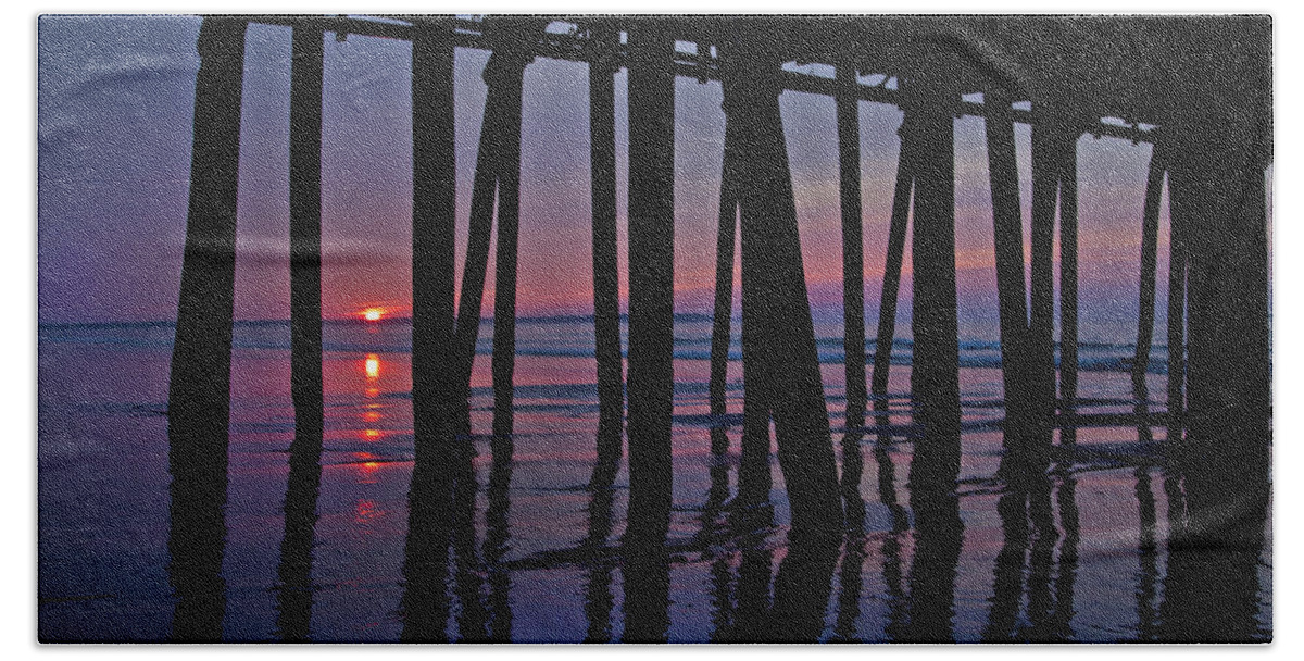 Old Bath Towel featuring the photograph Good Morning Old Orchard Silhouette  by Betsy Knapp