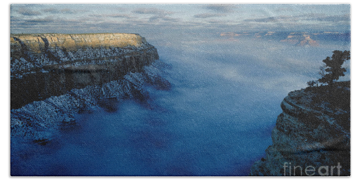 Clouds Bath Towel featuring the photograph Grand Canyon National Park by George Ranalli