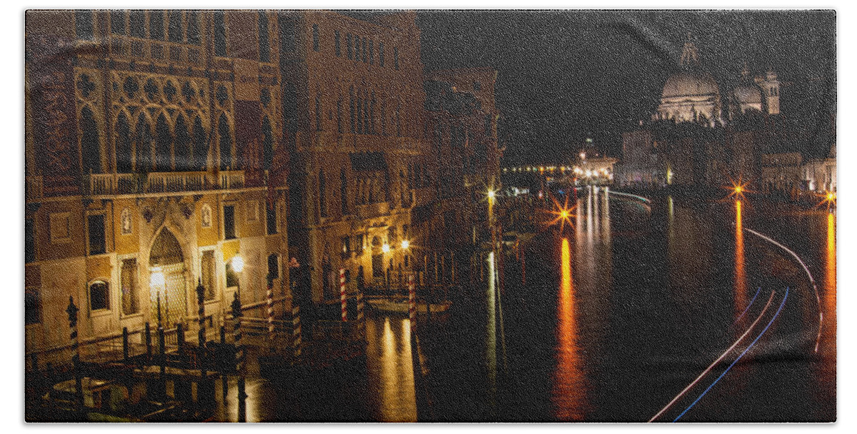 Venice Bath Towel featuring the photograph Grand Finale by Alex Lapidus
