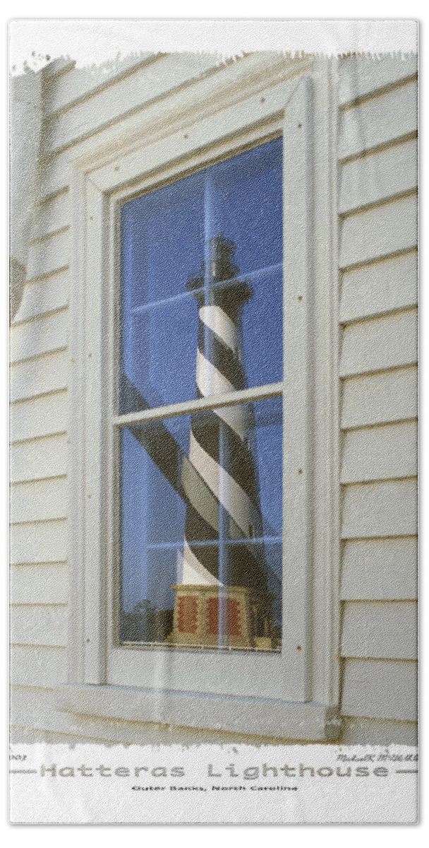 Cape Hatteras Lighthouse Hand Towel featuring the photograph Hatteras Lighthouse S P by Mike McGlothlen