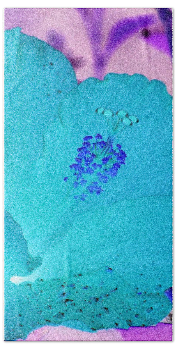 Hibiscus Hand Towel featuring the photograph Hibiscus - After The Rain - PhotoPower 760 by Pamela Critchlow