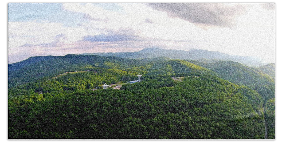 High Country Bath Towel featuring the photograph High Country 1 in WNC by Duane McCullough