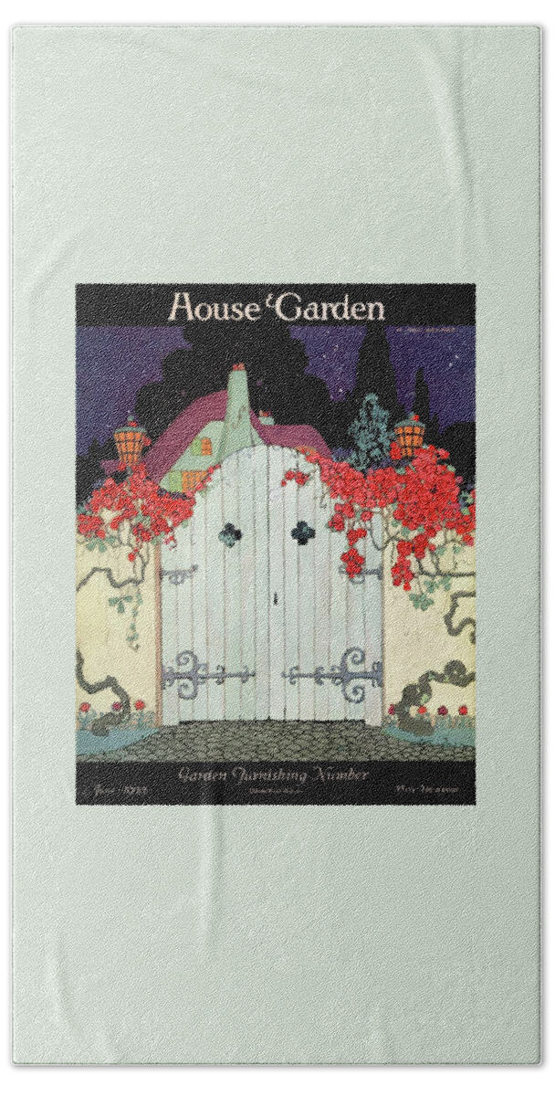House And Garden Garden Furnishing Number Cover Bath Towel