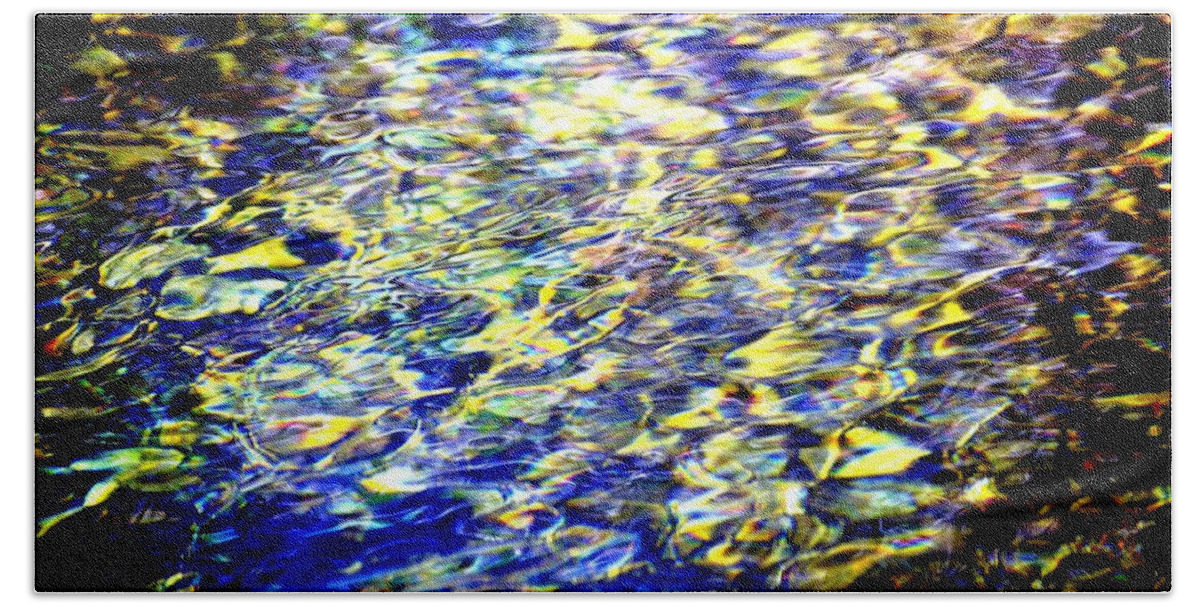 Abstract Bath Sheet featuring the photograph Infinity by Deena Stoddard