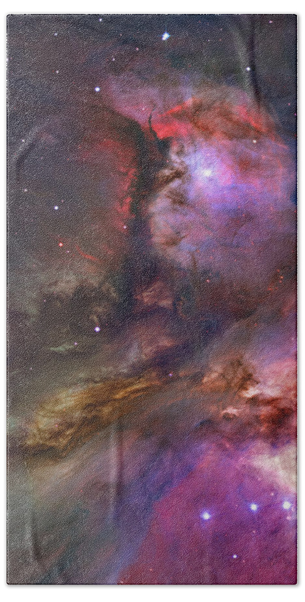 Messier 42 Bath Sheet featuring the photograph Inside Orion by Ricky Barnard