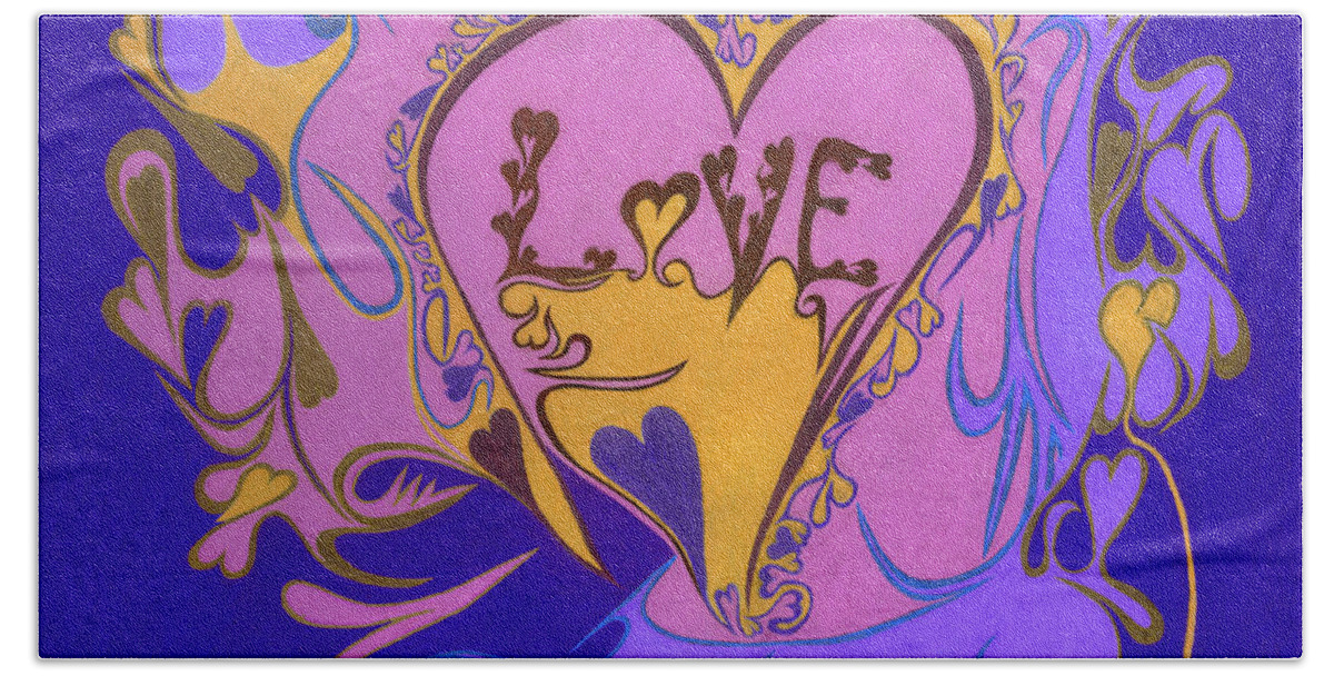 Love Hand Towel featuring the photograph Love Triumphant by Kenneth James