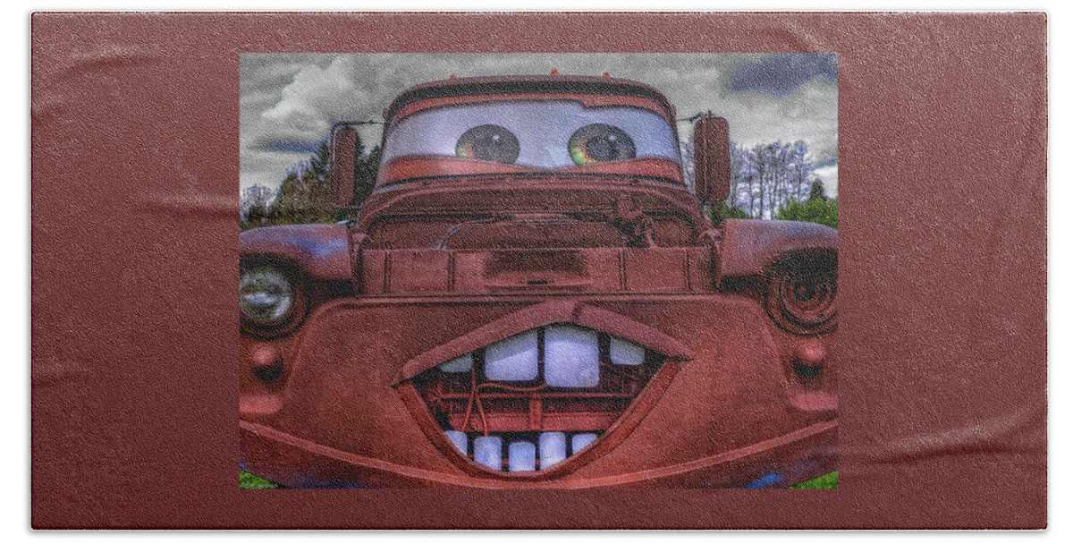 Pictures Of Mater Bath Towel featuring the photograph Mater Look Alike by Thom Zehrfeld