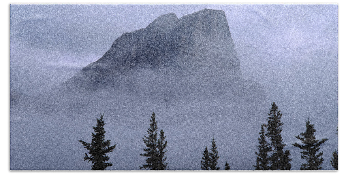 Clouds Bath Towel featuring the photograph 1M3928-A1-Misty Roche Miette by Ed Cooper Photography