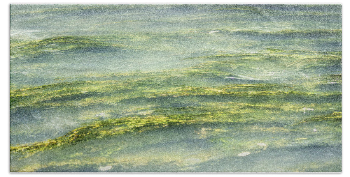 Water Bath Towel featuring the photograph Mossy Tranquility by Melanie Lankford Photography