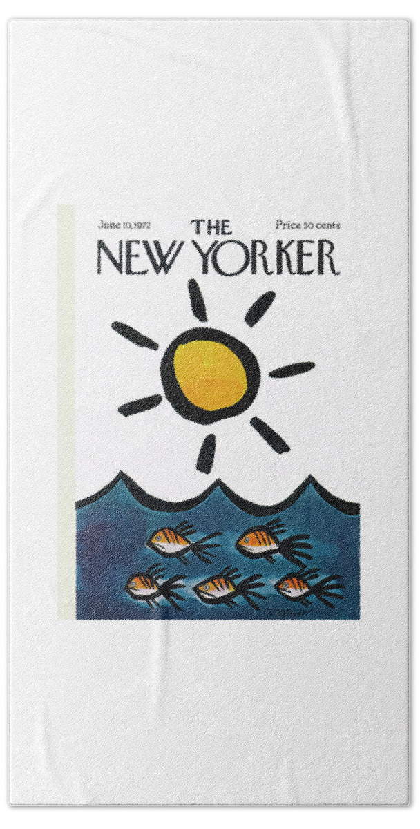 New Yorker June 10th, 1972 Hand Towel