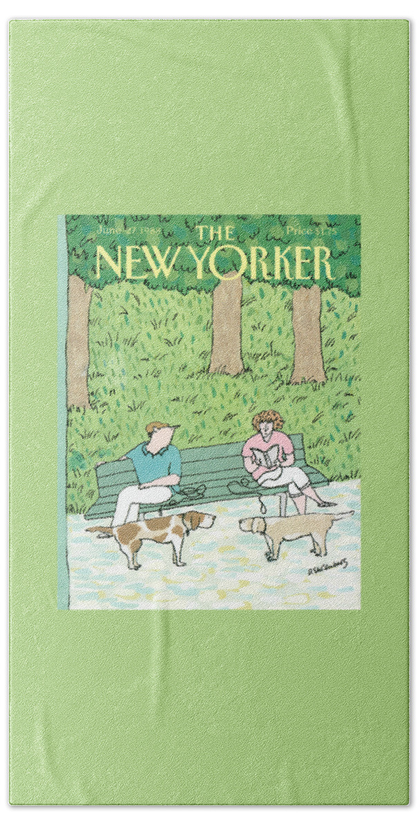 New Yorker June 27th, 1988 Bath Towel