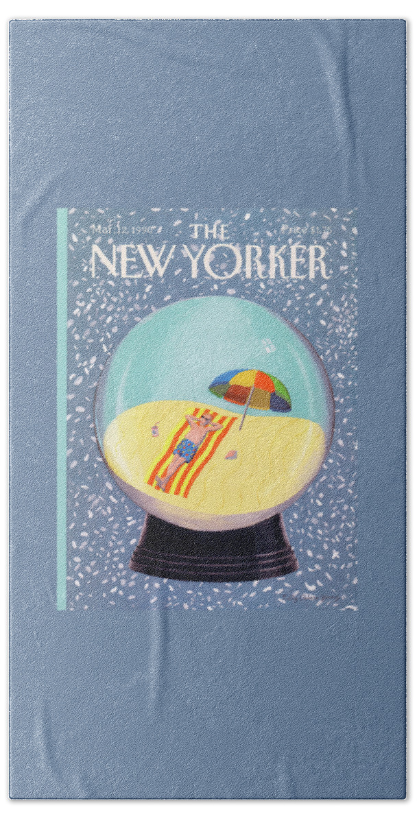 New Yorker March 12th, 1990 Hand Towel