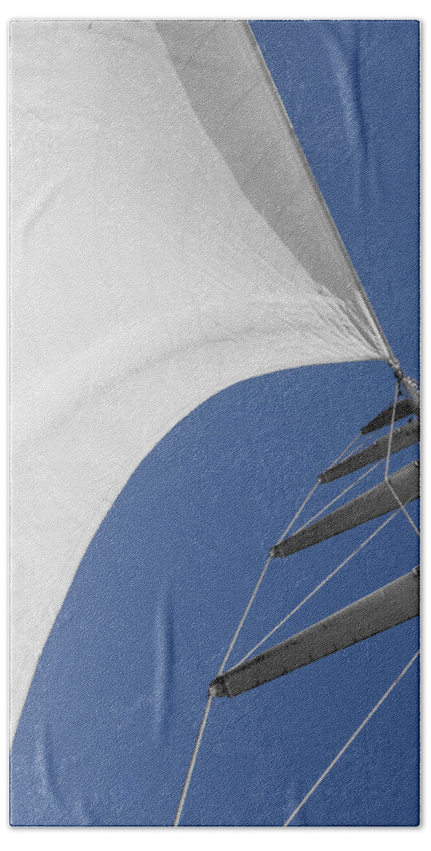 Sails Bath Towel featuring the photograph Obsession Sails 10 by Scott Campbell