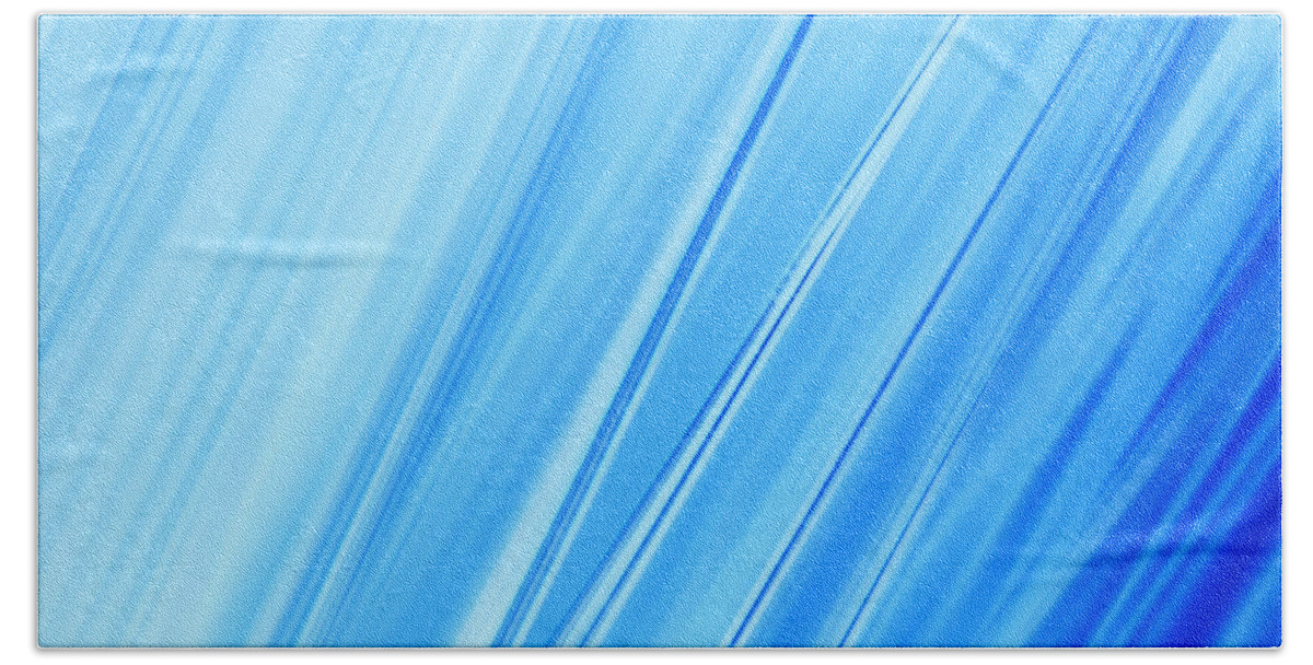 Abstract Bath Towel featuring the photograph Oceans by Dazzle Zazz