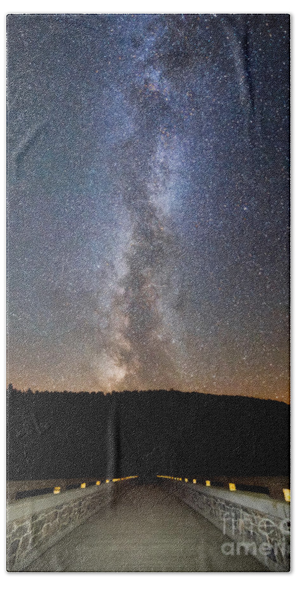 Cssp Hand Towel featuring the photograph Path To Our Galaxy  by Michael Ver Sprill
