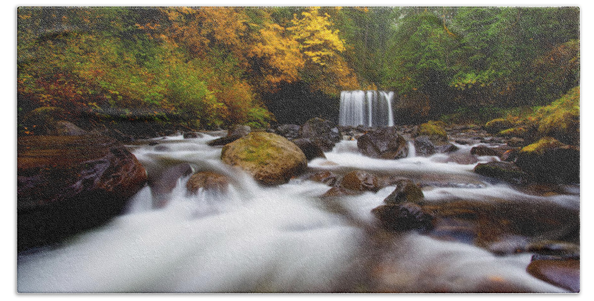 Oregon Hand Towel featuring the photograph Rainy Day Dreams by Darren White