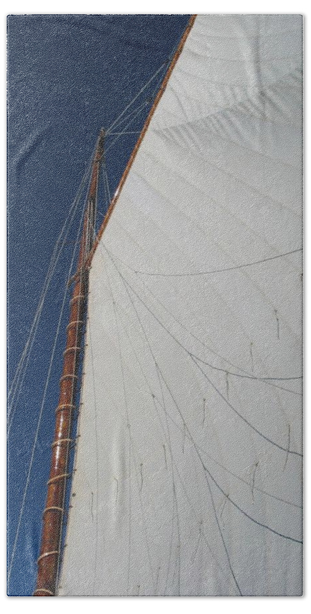 Boat Hand Towel featuring the photograph Sail Away With Me by Photographic Arts And Design Studio