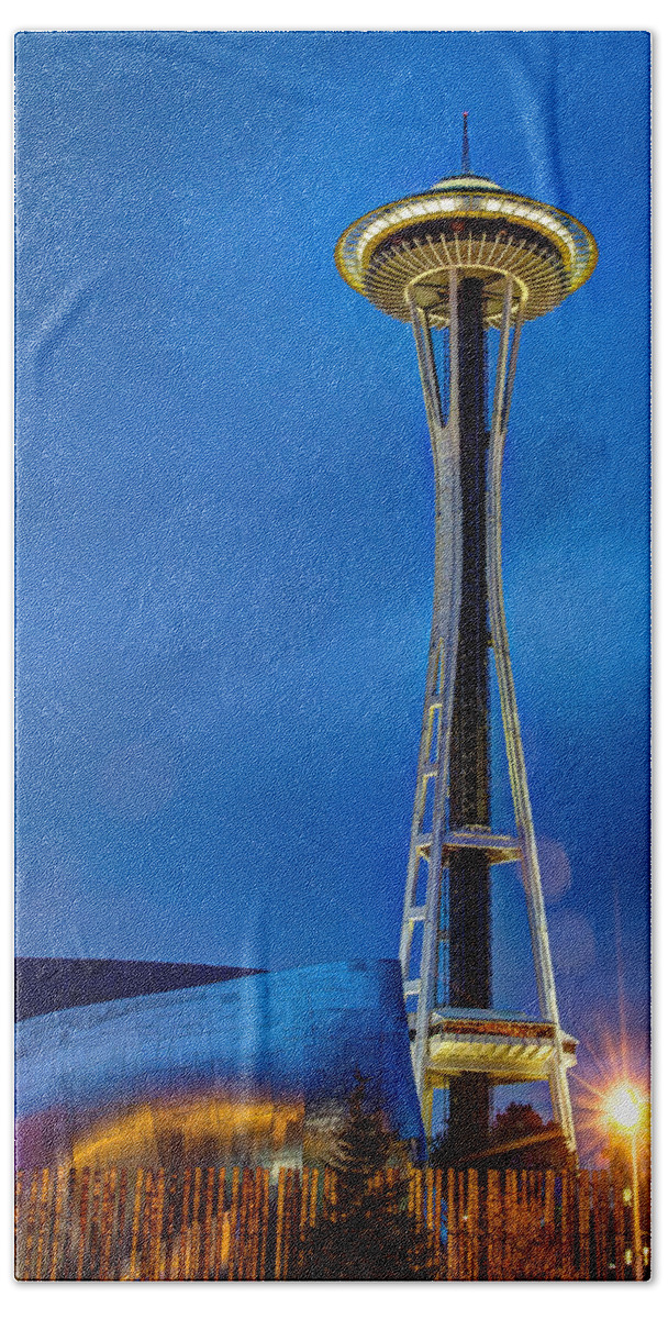 2014 Bath Towel featuring the photograph Seattle Impressions by Wade Brooks