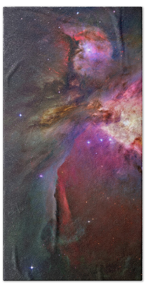 Messier 42 Bath Towel featuring the photograph Secrets Of Orion II by Ricky Barnard