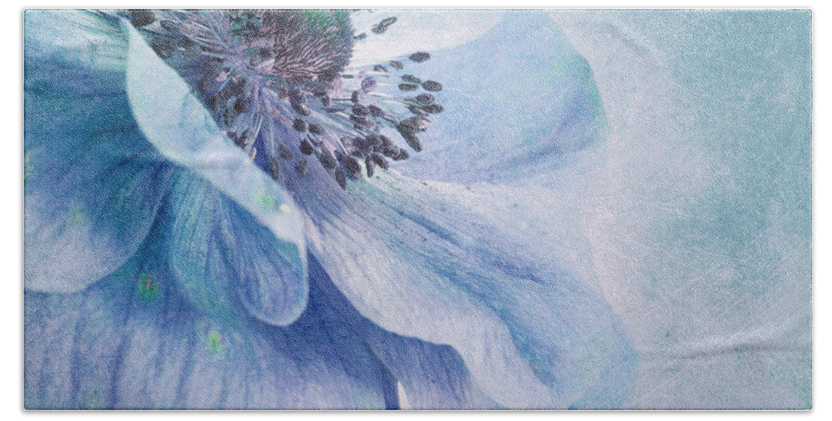 Blue Hand Towel featuring the photograph Shades Of Blue by Priska Wettstein