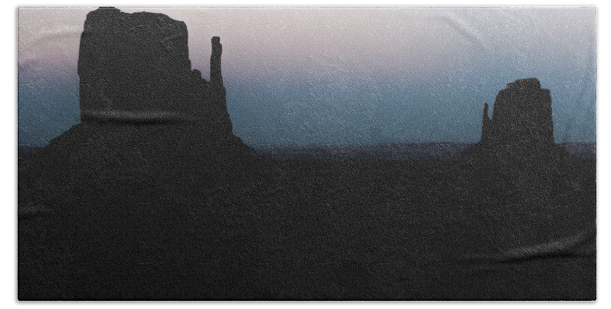 Arizona Landscape Bath Towel featuring the photograph Shadows of Monument Valley by Gregory Ballos