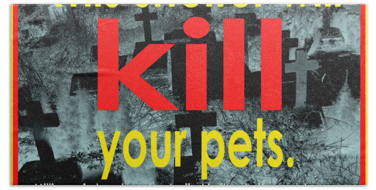 Puppy Bath Towel featuring the photograph Shelter will kill your pets by Christopher Shellhammer