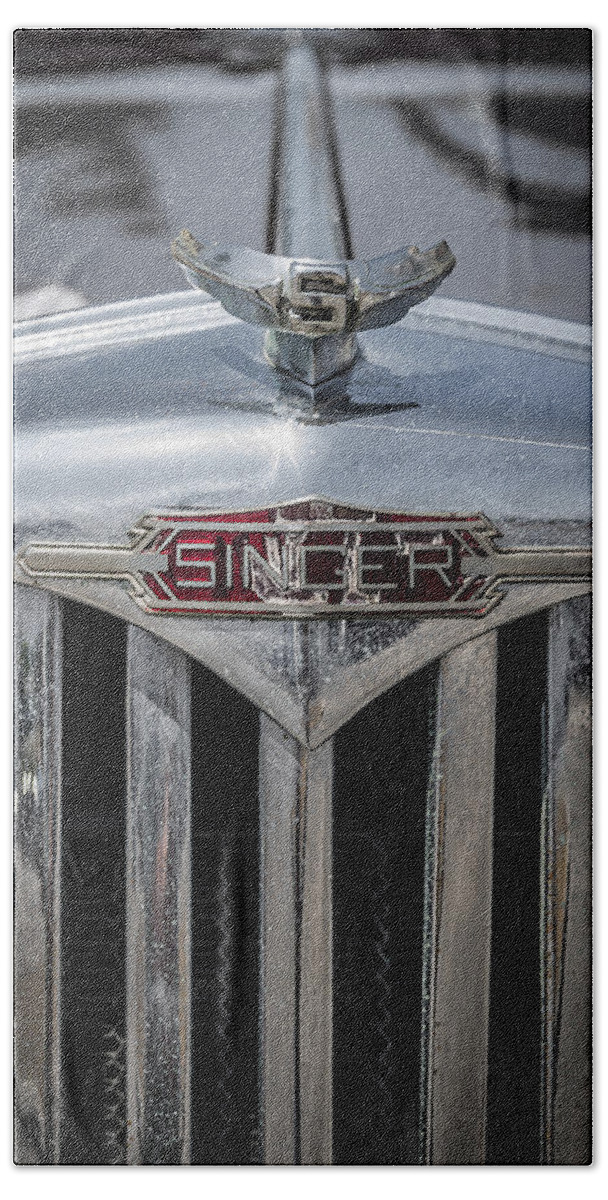 Antique Hand Towel featuring the photograph Singer Motors by Paulo Goncalves