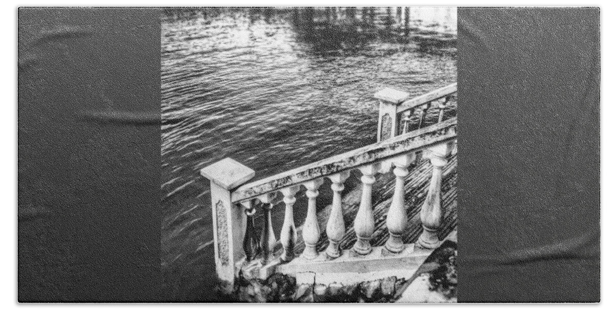 Beautiful Hand Towel featuring the photograph Sinking Steps, Singapore by Aleck Cartwright
