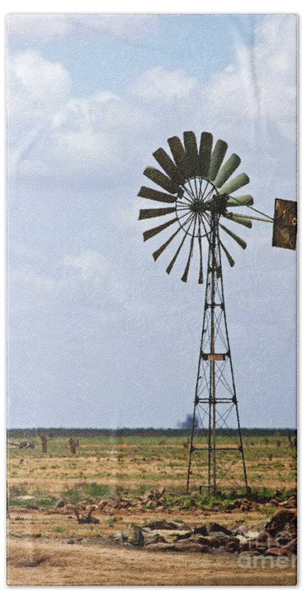 Festblues Bath Towel featuring the photograph SouthEast Kenya... by Nina Stavlund