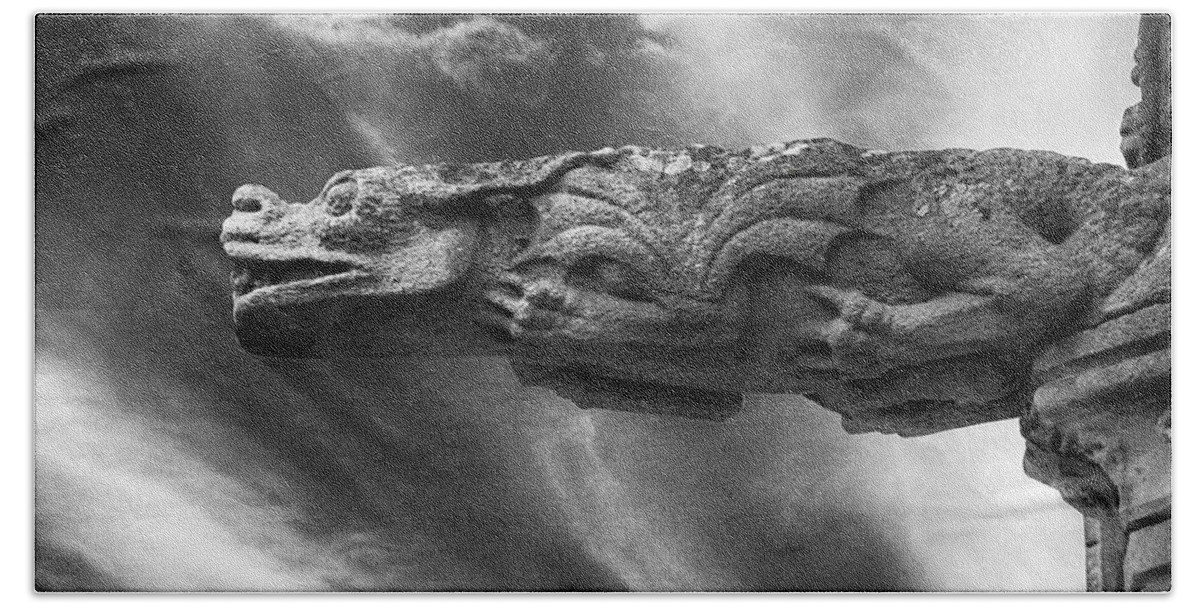 Storm Hand Towel featuring the photograph Storm Dragon by Diana Haronis