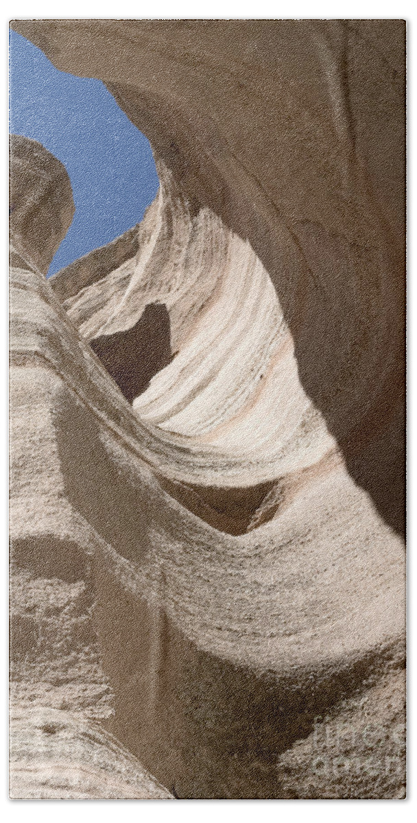 Tent Rocks Bath Towel featuring the photograph Tent Rocks 6 by Steven Ralser