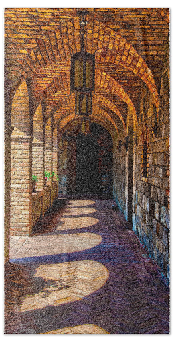 Arches Bath Towel featuring the photograph The Arches by Richard J Cassato