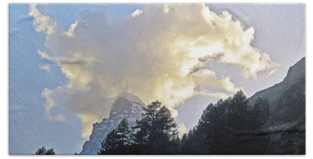 Travel Bath Towel featuring the photograph The Cloud Above by Elvis Vaughn