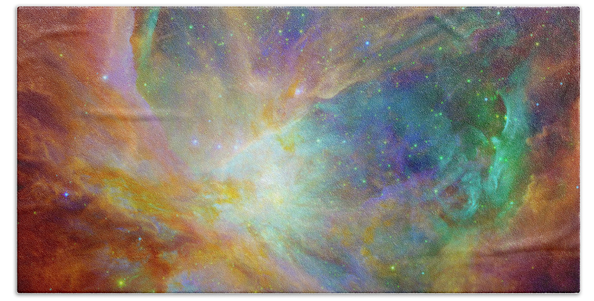 Universe Bath Towel featuring the photograph The Hatchery by Jennifer Rondinelli Reilly - Fine Art Photography
