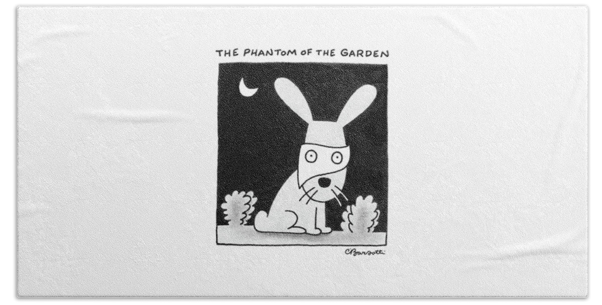 The Phantom Of The Garden Bath Sheet