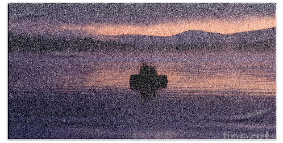 Calm Bath Towel featuring the photograph Timothy Lake Serenity by Rick Bures