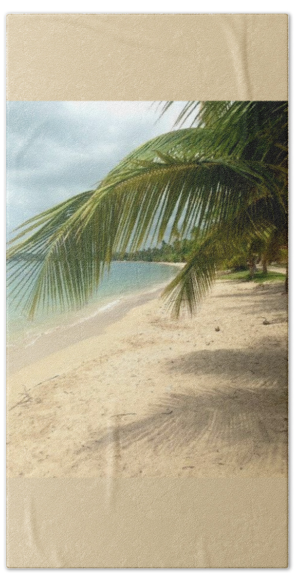 Tropical Beach Bath Towel featuring the photograph Tropical Beach by Felix Zapata