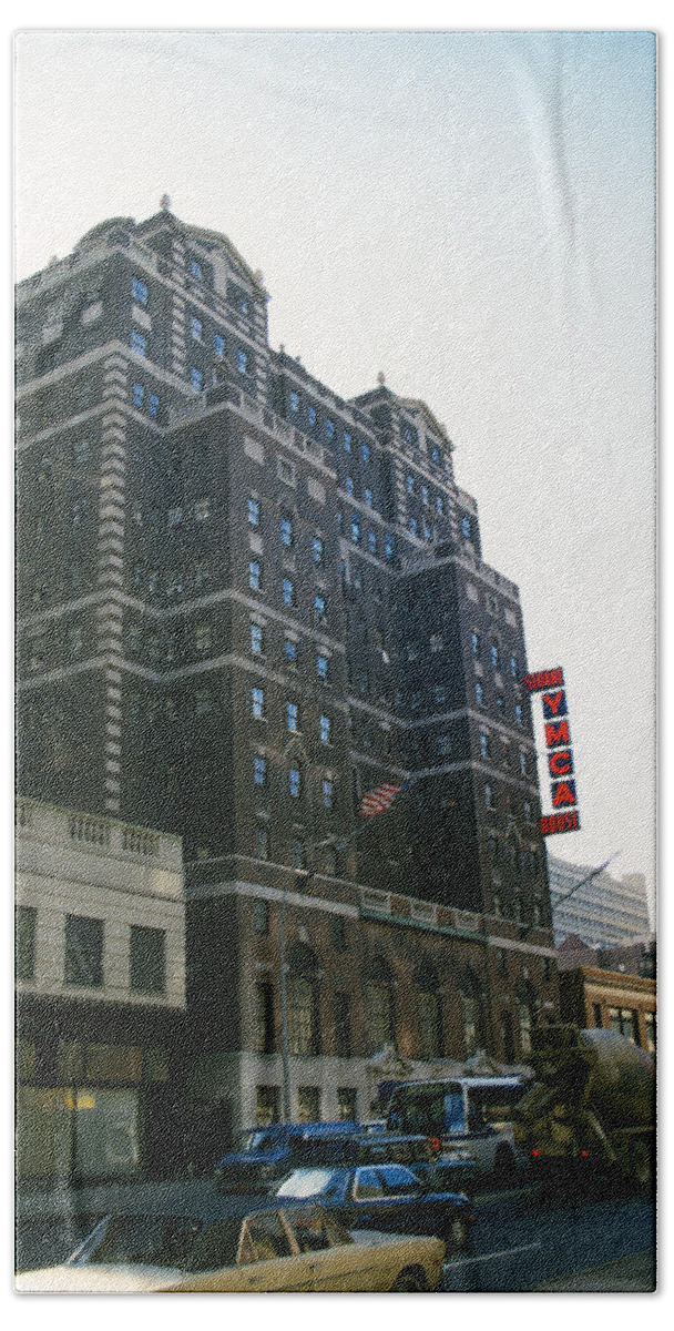 William Sloane Bath Towel featuring the photograph William Sloane House YMCA in New York by Gordon James