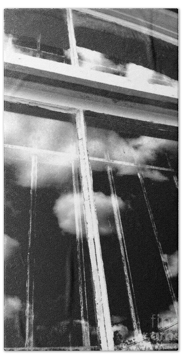Window Cloud Hand Towel featuring the photograph Window clouds by WaLdEmAr BoRrErO