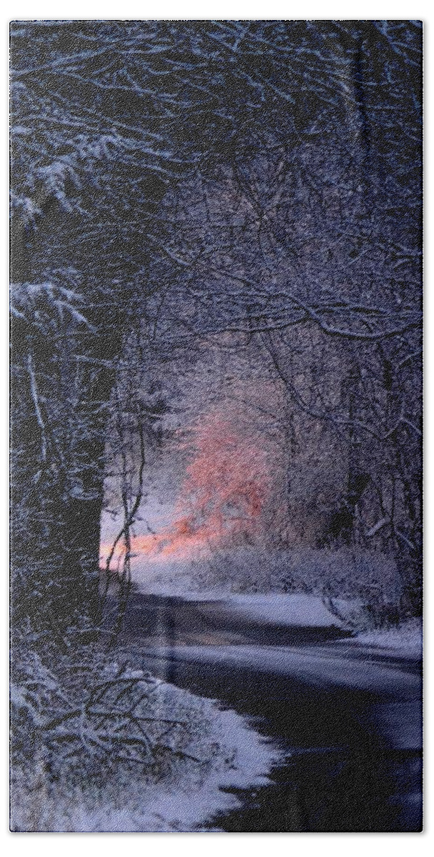 Christmas Bath Towel featuring the photograph Winter Wonderland by Deena Stoddard